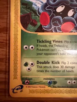 Tangela Common Aquapolis 112/147 Pokemon TCG MP - Image 5