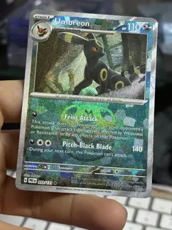 Umbreon 059/131 MASTER BALL Prismatic Evolutions 2025 Pokemon Card TCG - Image 3