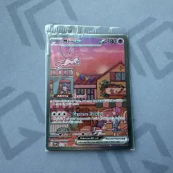 Mew ex SVP 053 Pokemon TCG Scarlet Violet 151 Black Star Promo Full Art SEALED - Image 1