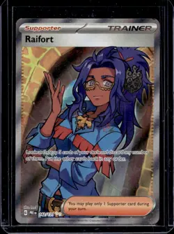 2025 Pokemon Prismatic Evolutions Raifort #142/131 - Image 1