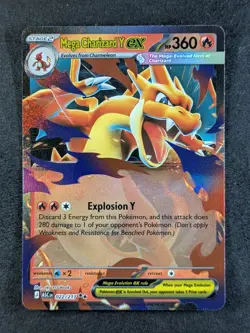 2026 Pokemon MEGA CHARIZARD Y EX #022/217 Ascended Heroes Double Rare English - Image 1