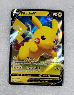 Pikachu V Swsh061 NM/M SWSH Sword & Shield Promo Pokemon TCG - Image 1