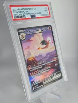 Charizard ex 199/165 Sv: Scarlet & Violet 151 Holo SIR Pokemon - PSA 9 - Image 3