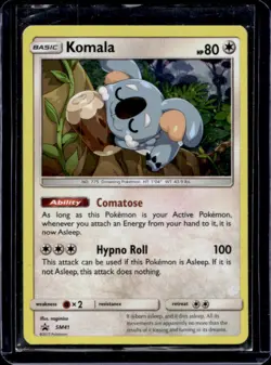 2016-19 Pokemon SM Black Star Promos Komala #SM41 - Image 1