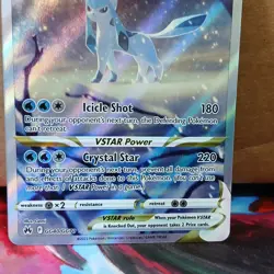 Pokemon TCG Glaceon VSTAR Galarian Gallery Crown Zenith Card GG40/GG70 NM - Image 3