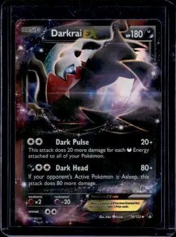 2016 Pokemon XY BREAKpoint Darkrai Holo #74/122 - Image 1