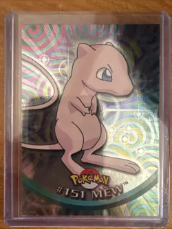 Pokemon TOPPS TV Animation Edition Mew #151 Holo Foil - Image 1