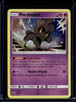2016-19 Pokemon SM Black Star Promos Marshadow #SM85 - Image 1