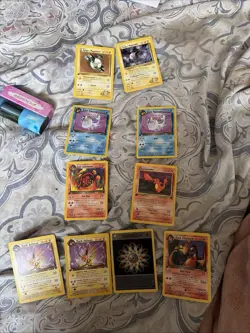 Pokemon Gym Heroes & Gym Challenge Card Lot Erika Misty Brock Blaine Lt. Surge - Image 3