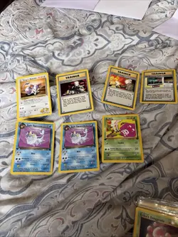 Pokemon Gym Heroes & Gym Challenge Card Lot Erika Misty Brock Blaine Lt. Surge - Image 4