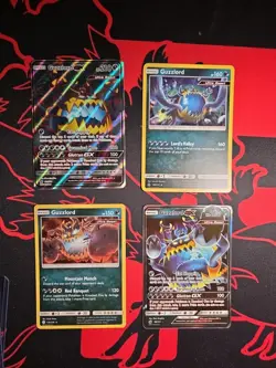 Guzzlord GX (Full Art Holo) 105/111 -Crimson Invasion POKEMON - 63/111 + 2 Holo - Image 1