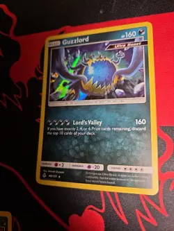 Guzzlord GX (Full Art Holo) 105/111 -Crimson Invasion POKEMON - 63/111 + 2 Holo - Image 4