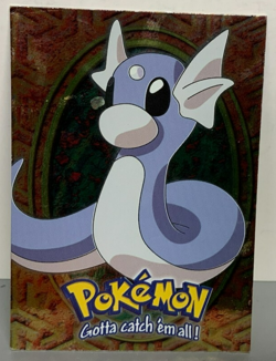Pokemon Dratini #147 Holo Foil E10 of 12 Blue Label Topps 1999 - Image 1