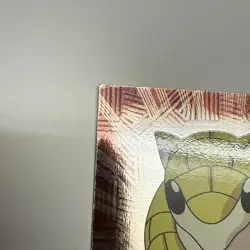 Topps Pokemon Tv Animation Edition Sandshrew #27 Holo Foil Blue Logo MP - Image 2