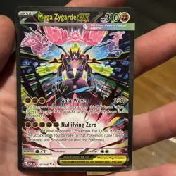 Pokemon Mega Zygarde EX Full Art Holo 120/088 - Image 1