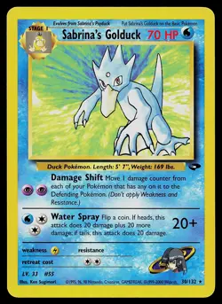 Pokemon Card - Sabrina's Golduck Gym Challenge 30/132 Rare - Image 1