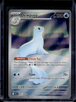 2025 Pokemon Phantasmal Flames Dewgong Illustration Rare #097/094 - Image 1