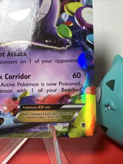 Pokemon Gengar EX TCG Card Phantom Forces Ultra Rare Holo, 34/119 - Image 4