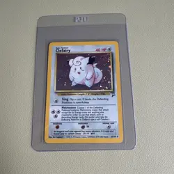 Clefairy Holo 5/102 Base Set Pokemon TCG 1999 Card - Image 1