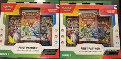 Pokemon First Partner Illustration Collection Series 1 Exclusive 2 Box Set Promo - Image 1