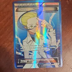 Pokemon TCG Colress Full Art Ultra Rare Trainer Holo Plasma Storm 135/135 - Image 1