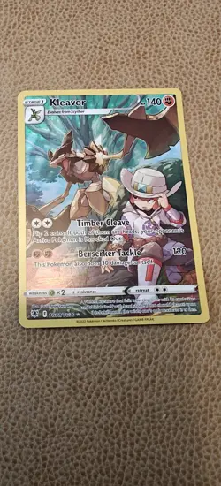 Kleavor - TG08/TG30 - Pokemon Astral Radiance Sword & Shield Holo Rare Card NM - Image 1