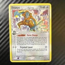 Deoxys #2/17 - Holo Rare - POP Series 4 - Pokemon - Heavily Played - Image 1