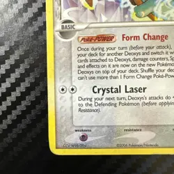 Deoxys #2/17 - Holo Rare - POP Series 4 - Pokemon - Heavily Played - Image 4