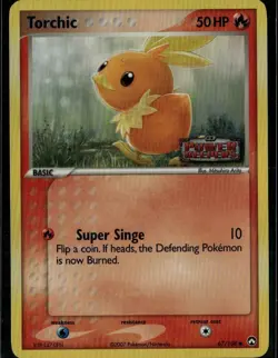 Torchic Common Power Keepers 67/108 Fire Reverse Holo Pokemon Card - Image 1