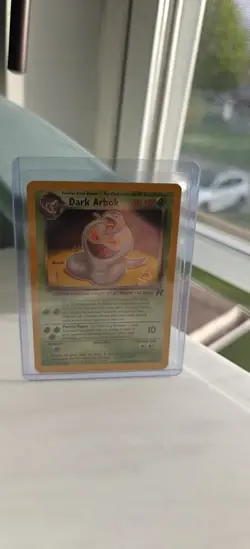 2000 DARK ARBOK W Stamped Pokemon Card Promo - Team Rocket 19/82 WOTC Rare - Image 4