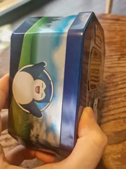 POKEMON GO - Snorlax - EMPTY WINDOW TIN. Snorlax and pikachu on the sides. - Image 2