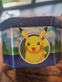 POKEMON GO - Snorlax - EMPTY WINDOW TIN. Snorlax and pikachu on the sides. - Image 3