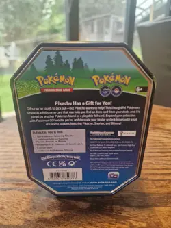 POKEMON GO - Snorlax - EMPTY WINDOW TIN. Snorlax and pikachu on the sides. - Image 4