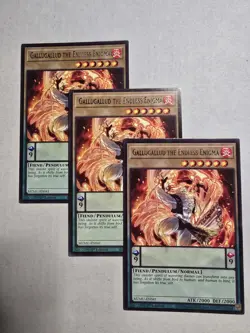 3x Gallugallud the Endless Enigma 1st Edition Rare MZMU-EN041 Yu-Gi-Oh! - Image 1