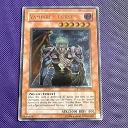 Yu-Gi-Oh! Vampire's Curse PTDN-EN090 Ultimate rare NM Unlimited - Image 1