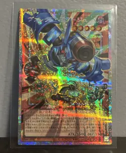 Yu-Gi-Oh Rokket Barrage Overframe Prismatic SCR LOCR-JP017 Limit Over Collection - Image 1