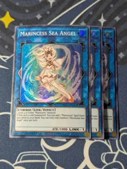 3x Marincess Sea Angel - RIRA-ENSE4 - Super Rare (NM) - Yugioh Playset - Image 1