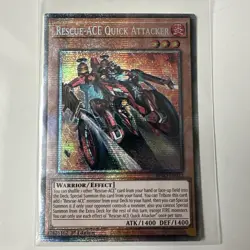 BPRO-EN023 Rescue-ACE Quick Attacker Starlight Rare 1st Edition YuGiOh - Image 1
