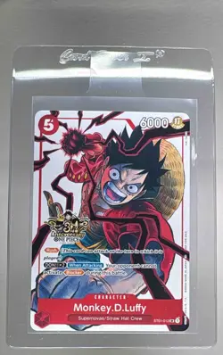 Monkey D. Luffy 2025 One Piece 3rd Anniversary Tournament Promo ST01-012 (C) - Image 1