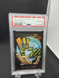 PSA 10 Trafalgar Law DON!! Card PRB01 PB The Best One Piece English Gem Mint - Image 1