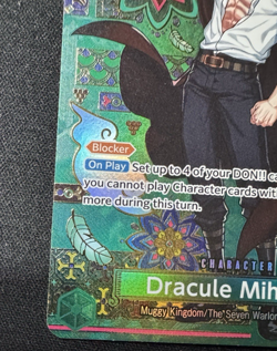 OP14 The Azure Sea's Seven Dracule Mihawk OP12-030 SP SR OP14 NM - Image 5
