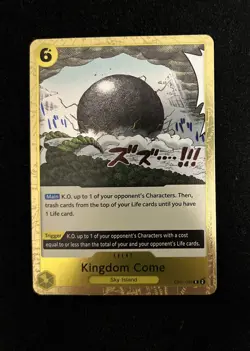 Kingdom Come EB01-059 R One Piece TCG Card English Memorial Collection - Image 1