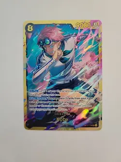 Koby OP11-119 SEC A Fist of Divine Speed - ONE PIECE Card Game English - Image 1