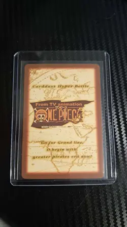 BANDAI One Piece Hyper Battle LUFFY CREW HOLO FOIL TRUE 1ST SET C489 VINTAGE - Image 2