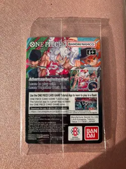 Monkey.D.Luffy (College Basketball US Voyage) - ONE PIECE Promotion Card-SEALED - Image 2