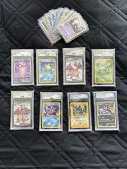 Pokemon Card Lot Small Collection (graded and raw Cards!) - Image 1