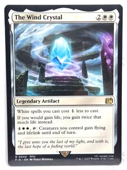 The Wind Crystal R0043 Final Fantasy MTG Magic the Gathering Card, Pack Fresh NM - Image 1