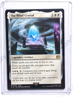 The Wind Crystal R0043 Final Fantasy MTG Magic the Gathering Card, Pack Fresh NM - Image 2