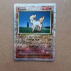 Pokemon TCG Ponyta Reverse Holo Card Legendary Collection 87/110 2002 NM - Image 1