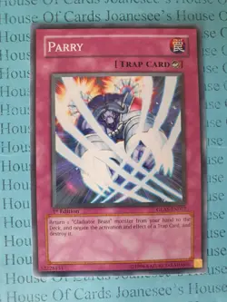 GLAS-EN072 Parry Yu-Gi-Oh Card 1st Edition - Image 1